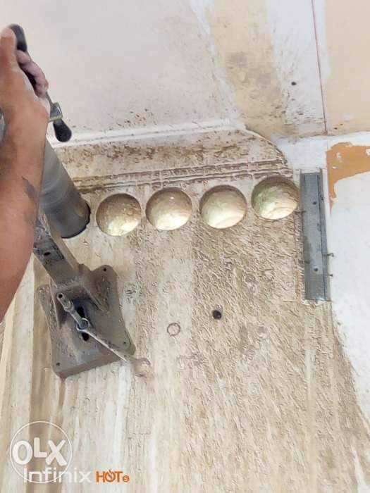 فتحات كور #ليزر للشفاطات والتكييفات والمداخن والصحي جميع المقاسات ٦٧٧٩٤٢١٤